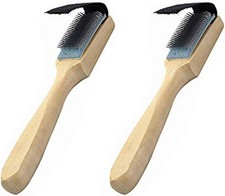 Dance Shoes Brush,Shoes Cleaner Brush,Suede Sole Wire Shoes Wood Cleaning Brush