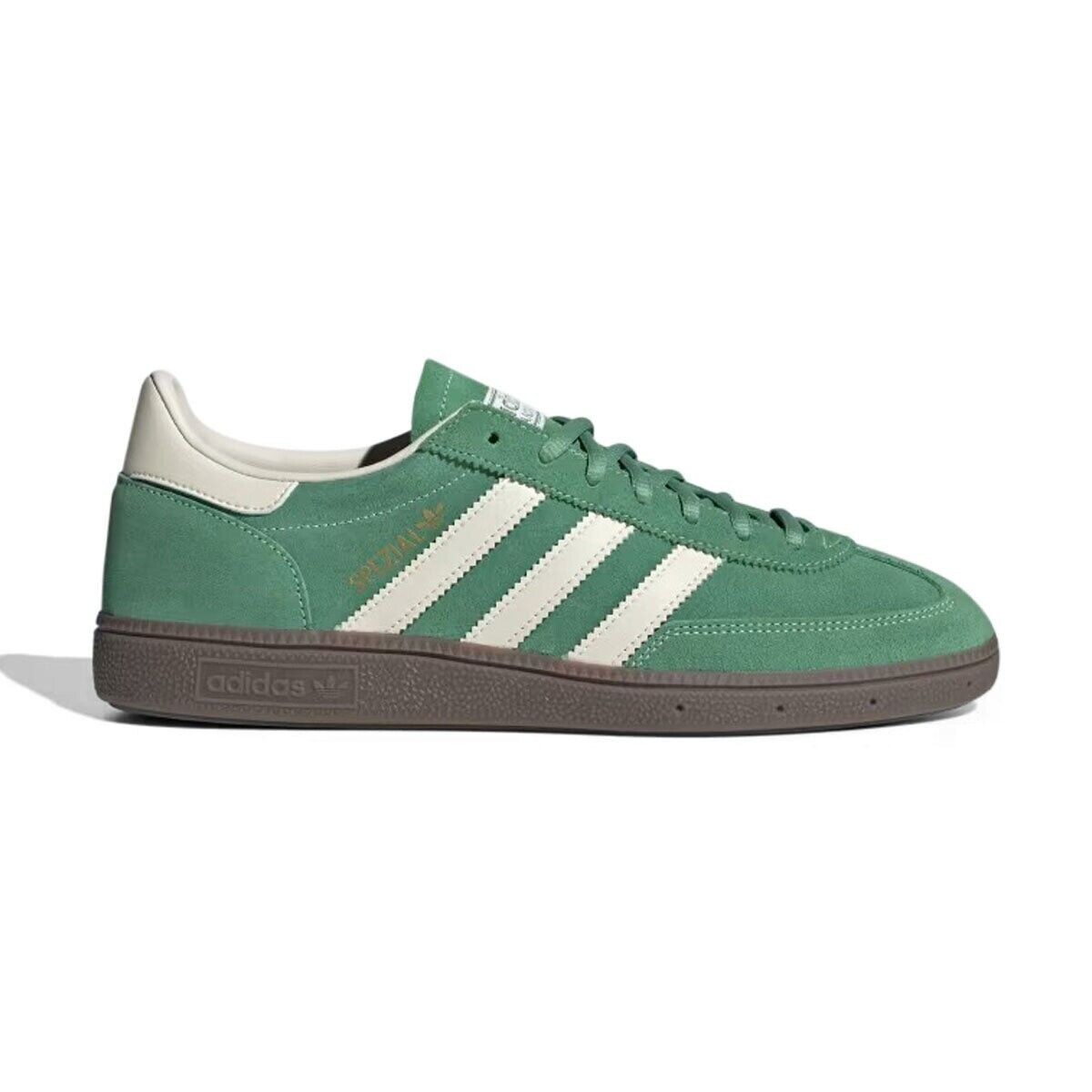 Adidas Handball Spezial &apos;Preloved Green&apos; Gum Shoes IG6192 Mens Size 7