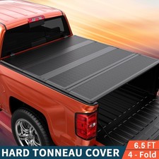6.5ft Frp 4-fold Hard Tonneau Cover For 1988-2002 Chevygmc C1500 C2500 C3500