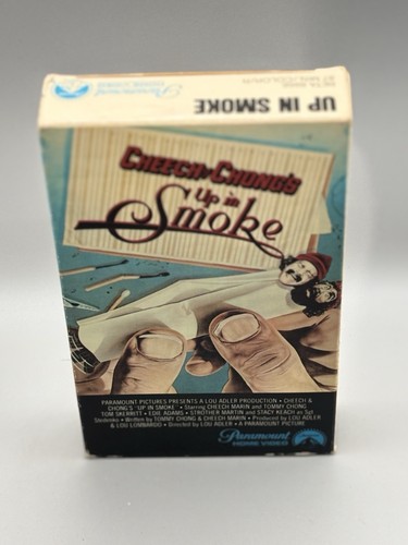 Cheech & Chong's Up in Smoke Betamax 1979 de colección raro excelente estado. - Imagen 2 de 8