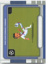 Neymar Jr Topps UEFA Club Competitions - 8-Bit Shots 8B-6 2025-26 Real Madrid CF