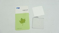 Vintage 2005 QuicKutz Fall Maple Leaf Craft Die RS0435