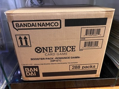 2022 One Piece Romance Dawn Sealed Case of 12 PRE-ERRATA BLUE