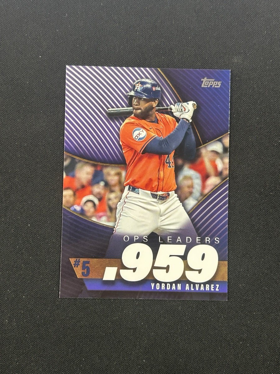 2025 Topps Series 2 OPS Leaders #OPS-5 Yordan Alvarez | eBay