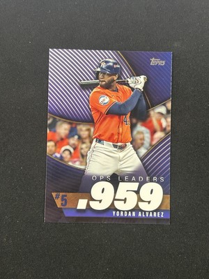 2025 Topps Series 2 OPS Leaders #OPS-5 Yordan Alvarez | eBay