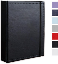 Small Photo Album 5X7 52 Pockets Leather Cover Picture Book Holds 5X7 Photos for