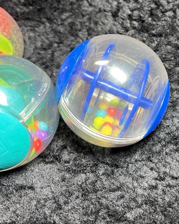 Baby Einstein Rodillo Pilar Actividad Bolas Bebé Juguete Rollo A Redondas Agitador Sensorial Foto 3 de 4