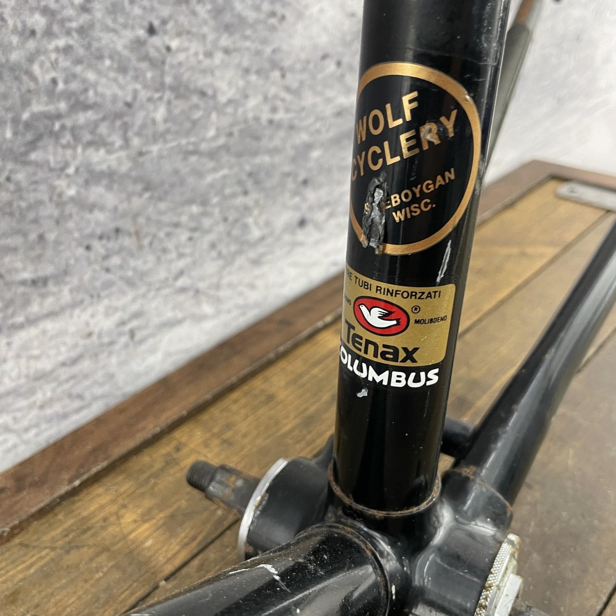 Vintage Schwinn Prelude Road Bike Frame 64cm Columbus Steel Tall