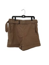 Brunello Cucinelli Brown Cotton Shorts Size 2