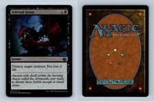 Infernal Grasp #107/277 MTG Innistrad Midnight Hunt Uncommon Foil 2021 TCG Card