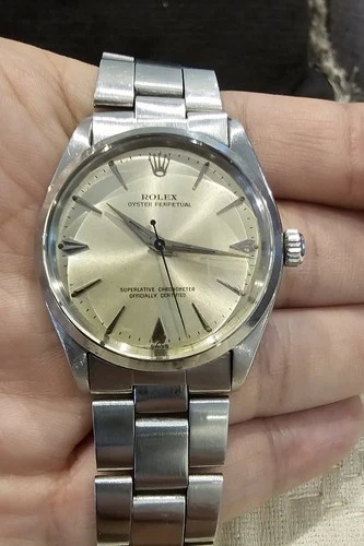 Rolex 1002 With 1560 Movement Oyster Perpetual Superlative Cetified + Serviced