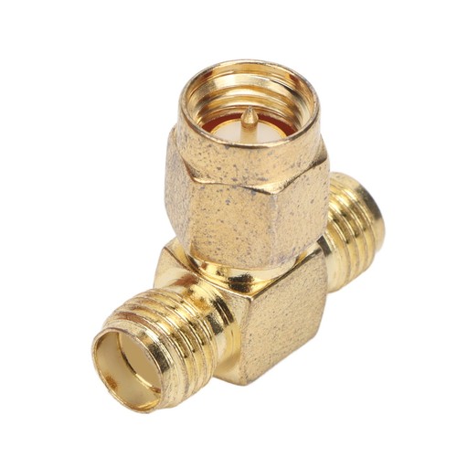 10x SMA Tee Adapter Wide Bandwidth OFC RadioFrequency Adapter SMA Coax Connector - Zdjęcie 9 z 12