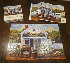 Charles Wysocki Posie's Beauty Parlor 300 Large PC Puzzle Used Complete Buffalo