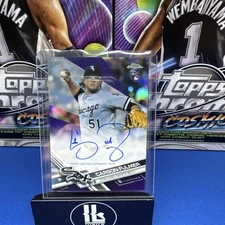 2017 Topps Chrome Rookie Autographs Carson Fulmer #RA-CFU Purple Refractor /250
