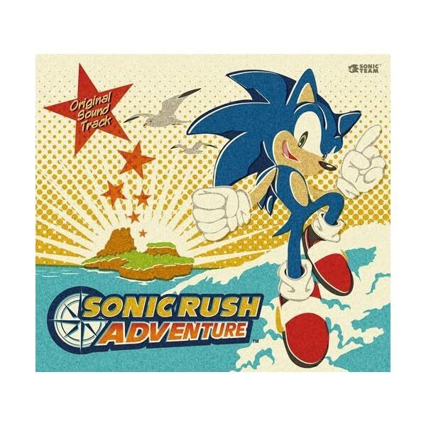 SONIC RUSH ADVENTURE Original Soundtrack CD Game Music OST WM0578 4571164389 JP