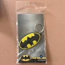DC Batman Symbol Soft Keychain Pyramid America