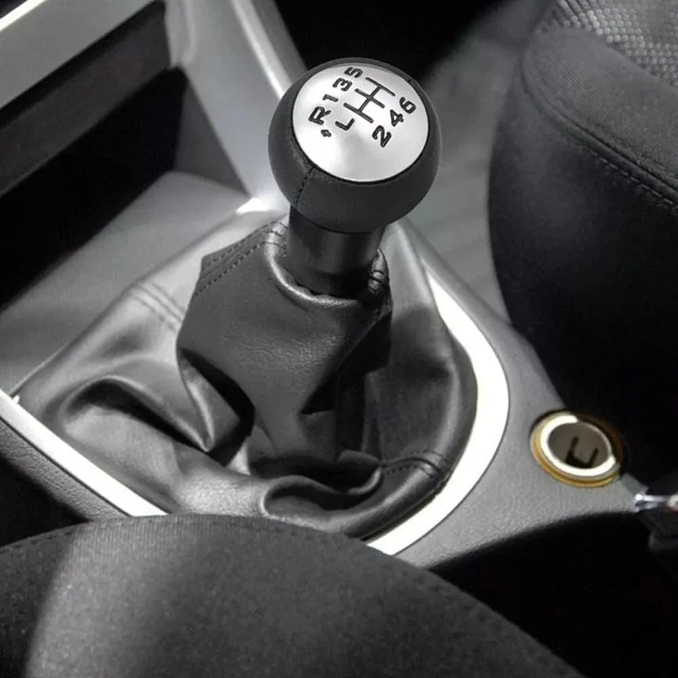 Pomello del cambio a 6 marce compatibile con Citroën C3 C4 C8 Jumpy Peugeot 308 - Imagen 2 de 4