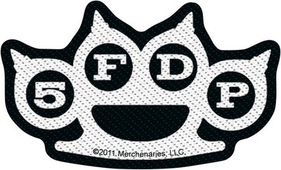 Five Finger Death Punch Patch  Knuckles Standard Standard