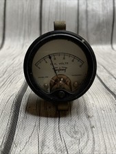 Vintage Triplett Model 223 DC Volts Panel Meter Untested