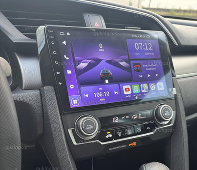 2+64G 9'' Car Stereo GPS For 2016-2020 Honda Civic Carplay RDS Android 15 WIFI
