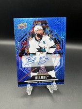 2022-23 Upper Deck Allure - Brent Burns #89 Blue Line Autographs /35 Sharks/Aves