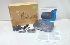Ooma Black Telo104 Wireless VoIP Adapter Box Accessories Included