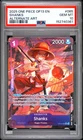 2025 ONE PIECE OP13-CARRYING ON HIS WILL ALTERNATE ART #065 SHANKS PSA 10