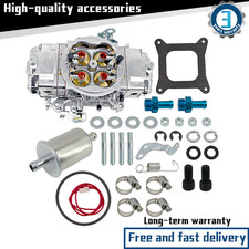 Mechanical Secondary Carburetor 4-barrel Silver For Br-67202 950 Cfm Aluminum