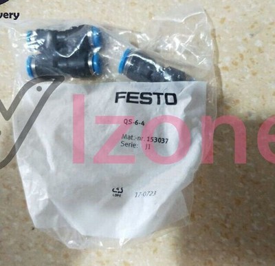 1PCS QS-6-4 153037 10PC New Connector   *lm