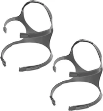 2 Pack Replacement Headgear Compatible with Fisher & Paykel Simplus Gray 