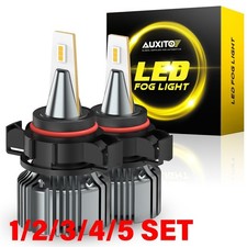 5202 5201 Led Fog Light Bulb Ultra Bright 3000k Yellow Canbus No Error 1-5 Set