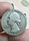 1951 Washington Quarter  90% Silver   (VG)  See Pic's