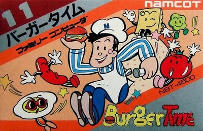 NES / Famicom - BurgerTime JAPAN mit OVP