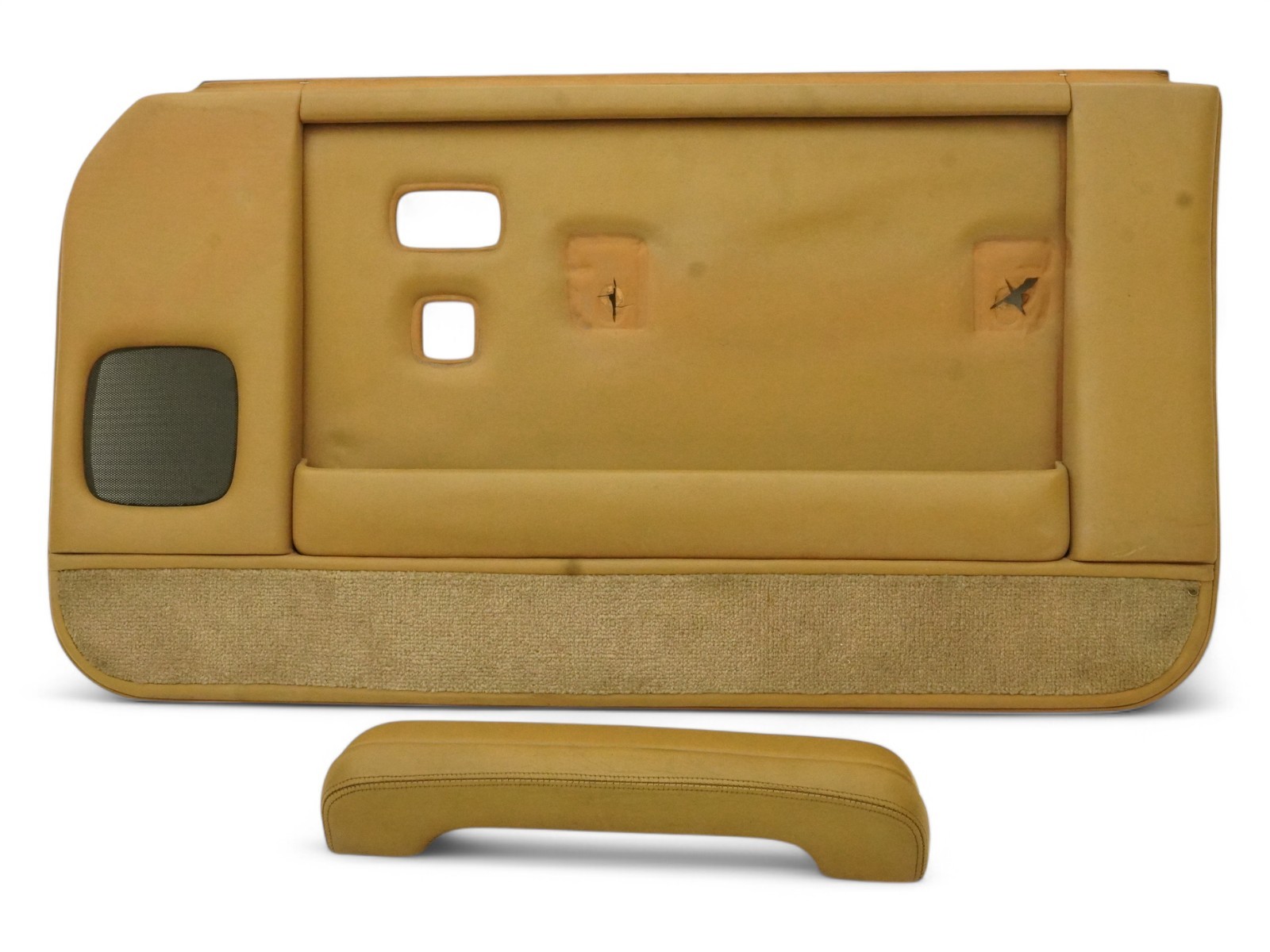 87-89 Bentley Mulsanne Door Panel Cover Inner W Armrest Front Right Passenger Rh