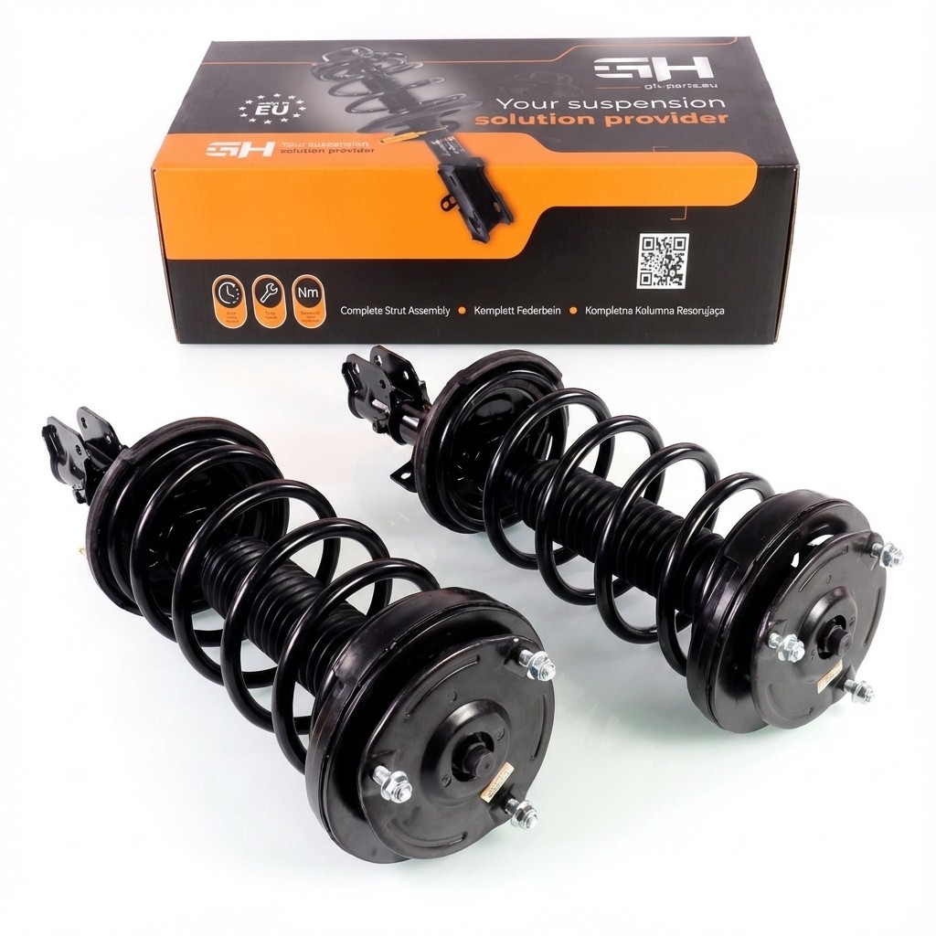 2x Complete Struts Assembly Front for Kia Sedona III (VQ) 2006- 2.7 V6