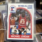 NBA Properties 1989 Michael Jordan #21 Chicago Bulls All-Star Basketball Card