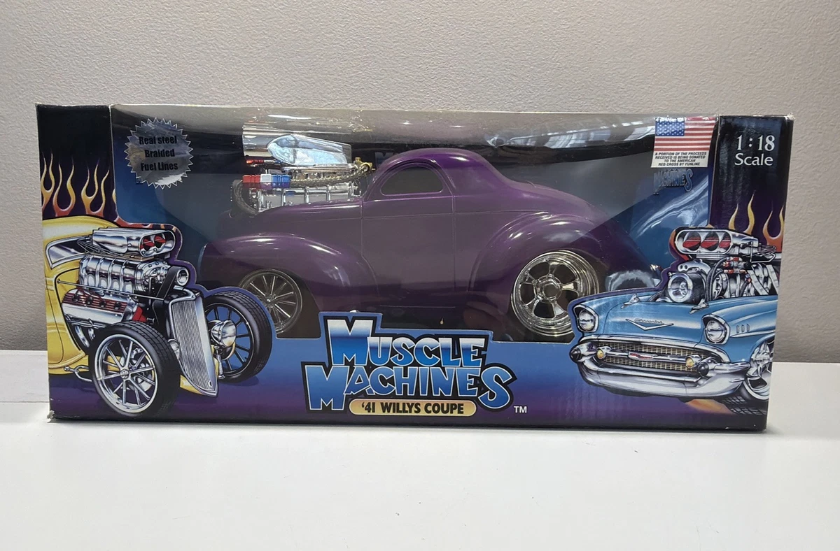 Muscle Machines Willys 1:18 Scale Diecast & Toy Vehicles for sale