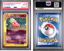 Slowking holo h22 2003 Aquapolis PSA 8