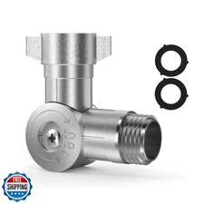 Adjustable 180° and 360° Metal Fabricated Swivels 3/4’ Fittings，Anti-Kink Fau