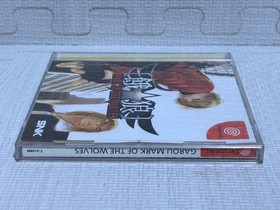 Garou Mark of the Wolves Fatal Fury Sega Dreamcast Japan Tested Manual SNK
