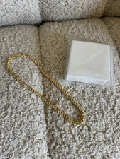 New In Box Jenny Bird Gold Rizzo Necklace