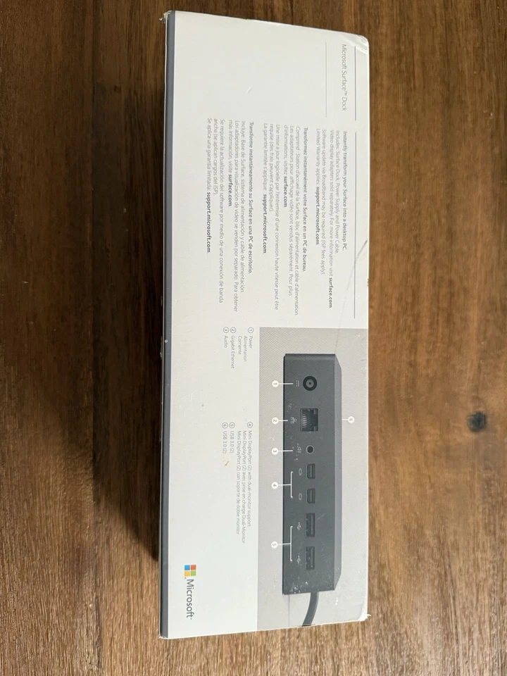 NUEVA Estación de Acoplamiento Surface Marca Microsoft 2- USB, HDMI, Mini Pantalla, Ethernet Foto 4 de 4