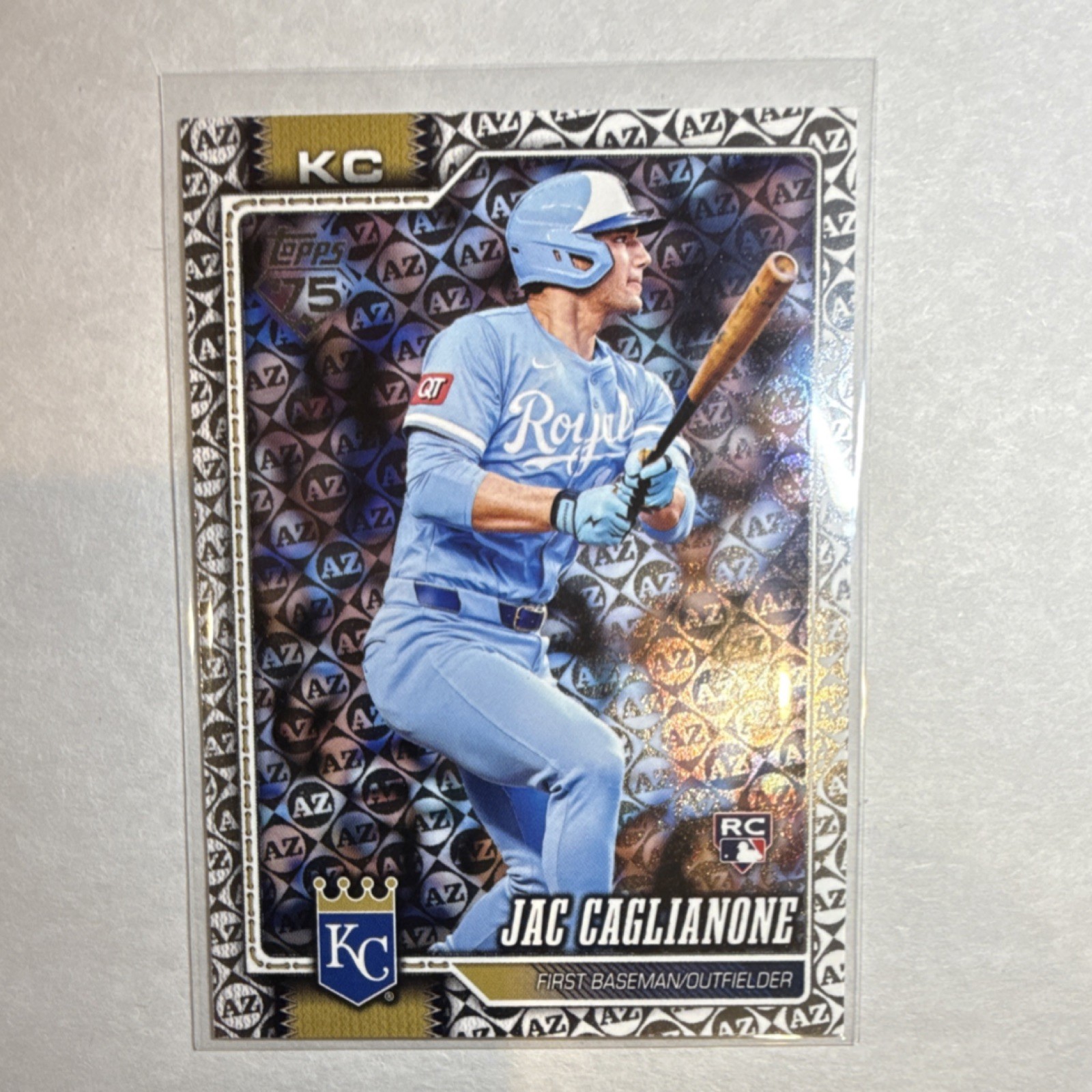 2026 Topps Series 1 Spring Training Jac Caglianone RC #138 Kansas City Royals