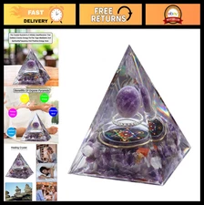 Positive Energy Orgone Pyramid for Meditation, Stress Relief & Wealth Attraction