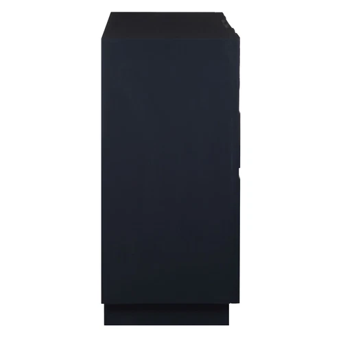 Uttermost Valeria 2 Door Glossy Blue Cabinet - Picture 3 of 6