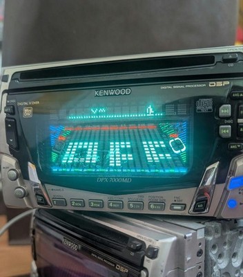 Kenwood MD Receiver DPX-7000MD 2DIN DSP CD Car audio Equalizer JDM