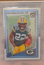 2025 Panini Donruss Optic - Rated Rookie Matthew Golden #205 Holo Prizm (RC)