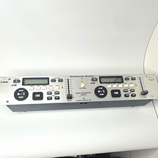 American Audio DCD-PRO200 MKIII Dual CD Player w/ Remote Pitch/Loop Silver/Black