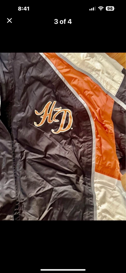 Equipo de lluvia Harley Davidson talla grande para mujer - ¡Viaja con estilo y comodidad! Foto 3 de 4