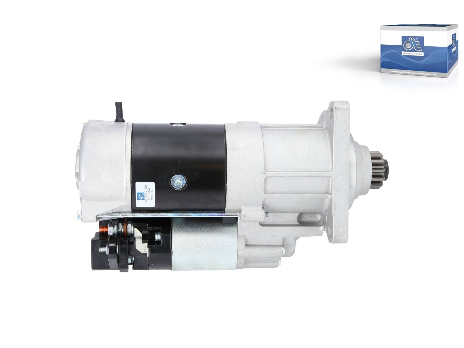 Démarreur 1.21368 DT Spare Parts pour engins de chantier 24V